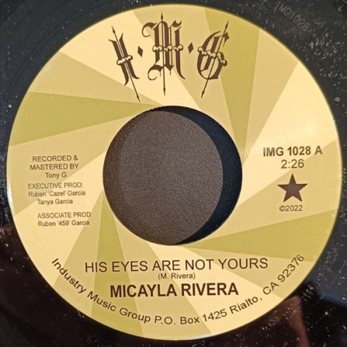 Micayla Rivera – His Eyes Are Not Yours – 7″ Vinyl
