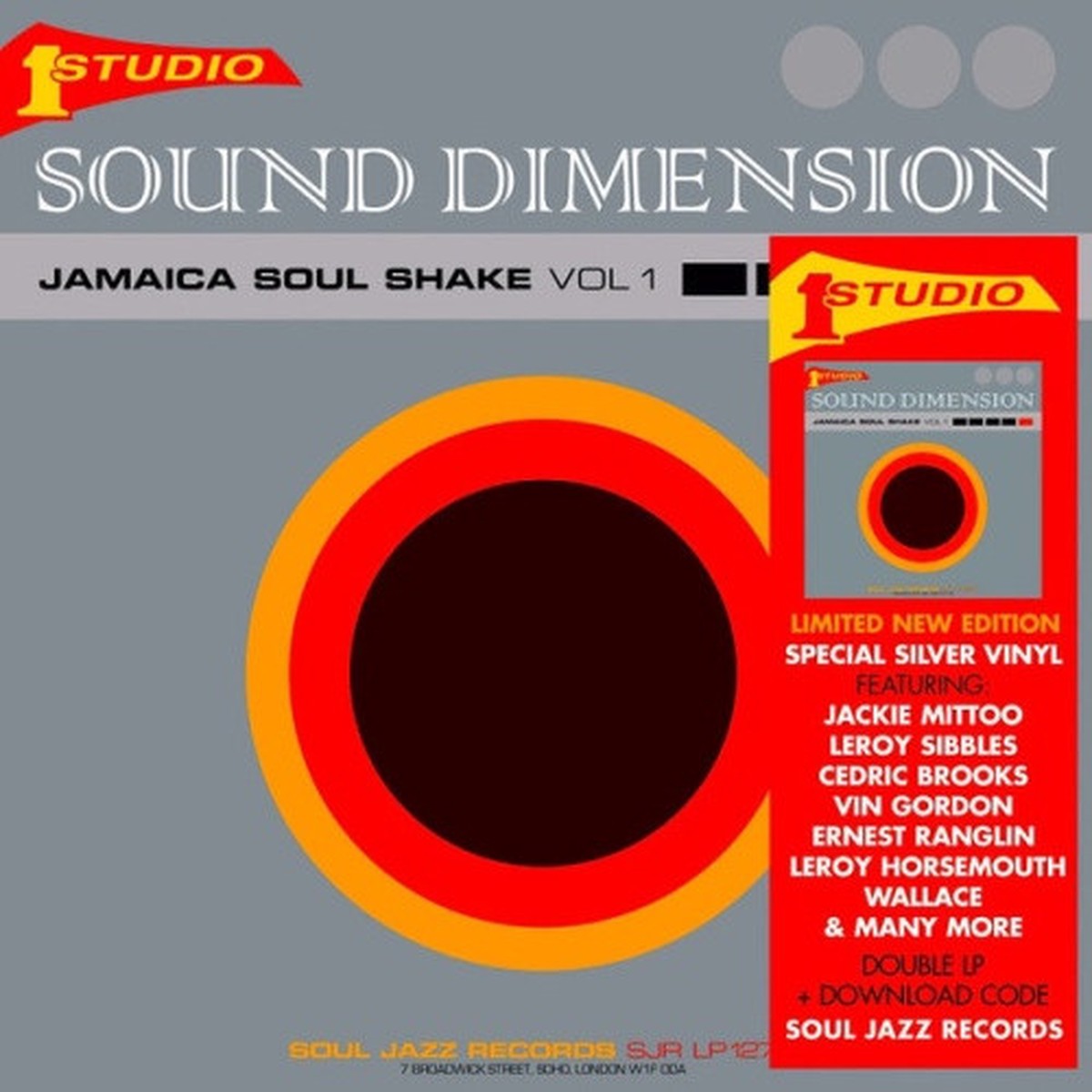 Sound Dimension – Jamaica Soul Shake Vol. 1 – 2x LP Colored Vinyl
