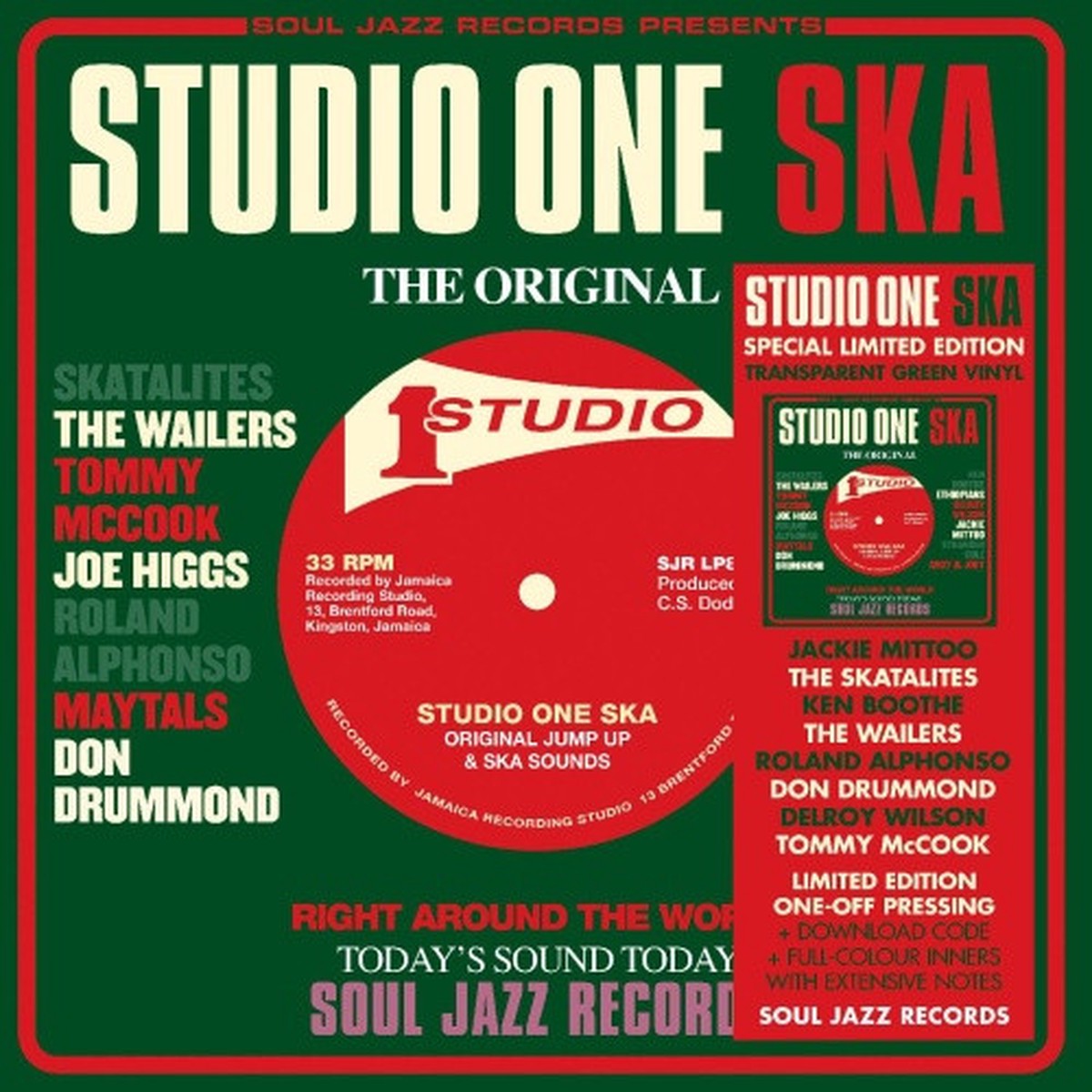 Various Artists – Studio One Ska RSD – 2x LP Colored Vinyl