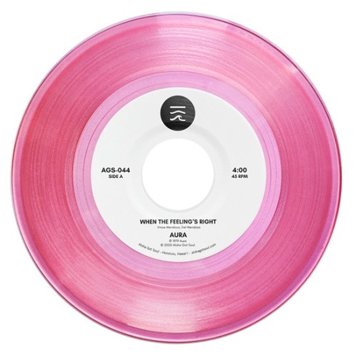 Aura – When The Feeling’s Right – 7″ Colored Vinyl