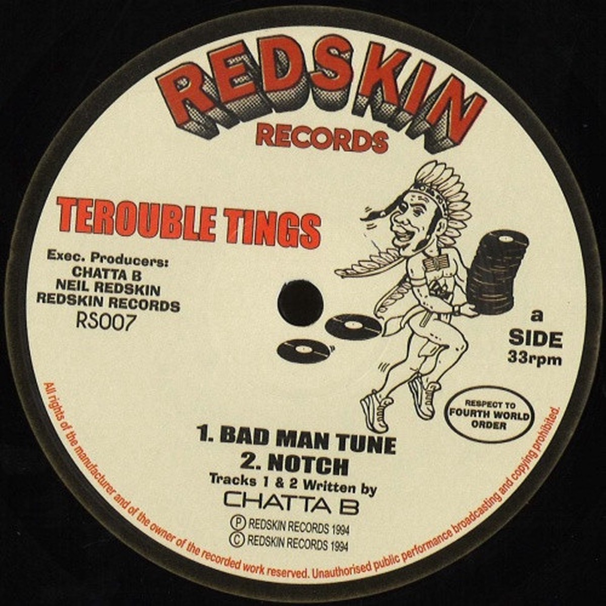 Chatta B – Terouble Tings – 12″ Vinyl