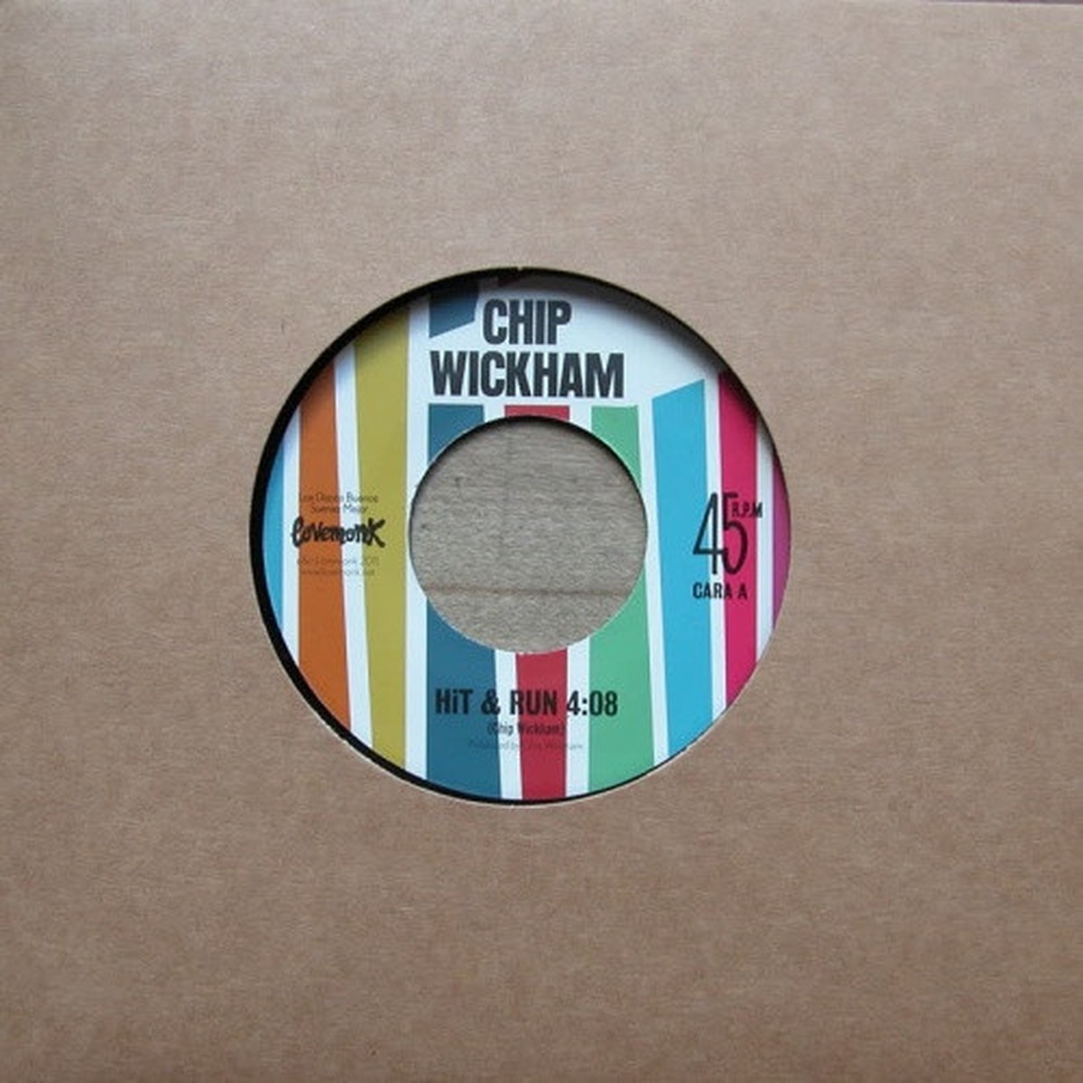 Chip Wickham – Hit & Run – 7″ Vinyl