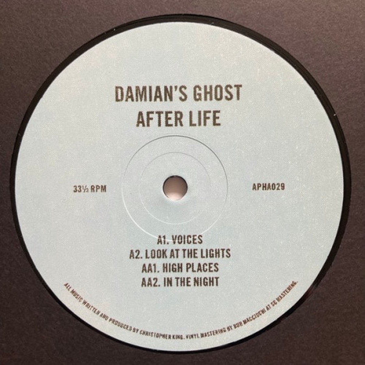 Damian’s Ghost – After Life – 12″ Vinyl