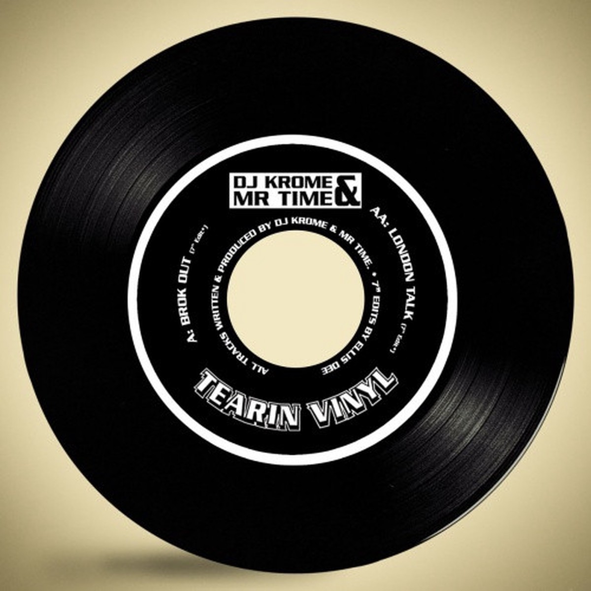 DJ Krome & Mr Time – Brok Out / London Talk – 7″ Vinyl