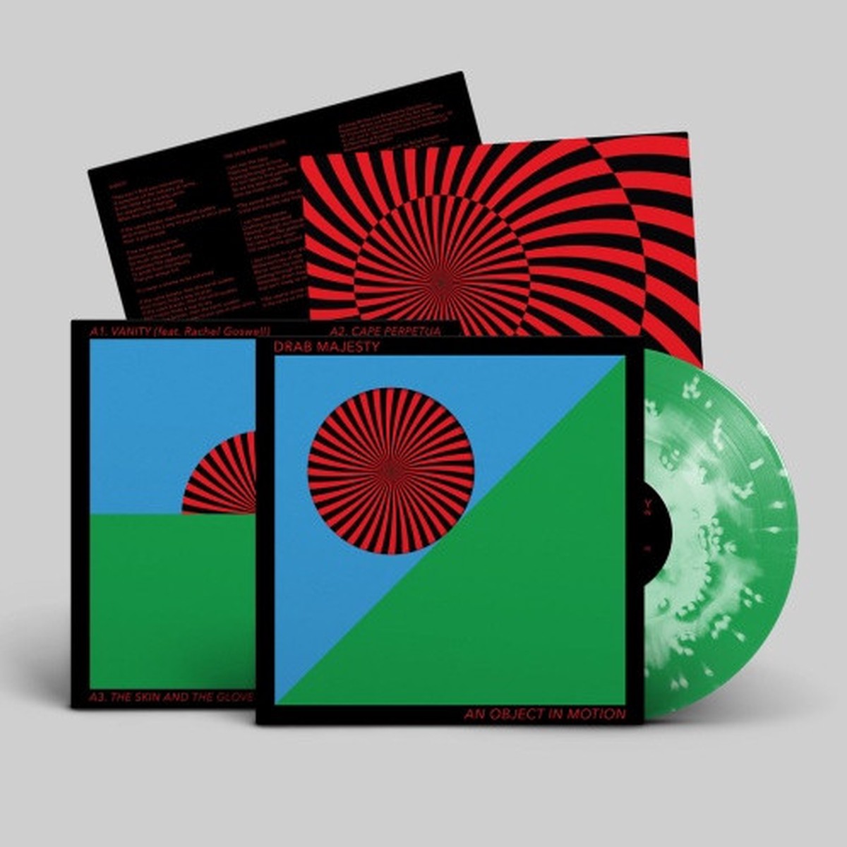 Drab Majesty – An Object In Motion – 12″ Green Vinyl