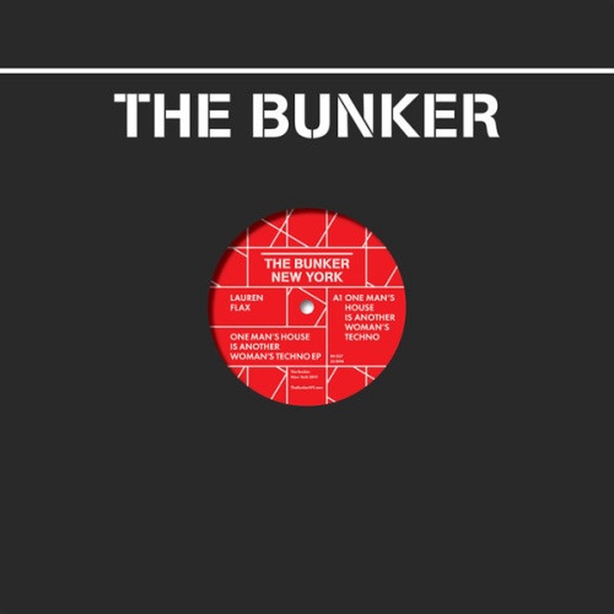 Lauren Flax – One Man’s House Is Another Woman’s Techno – 12″ Vinyl
