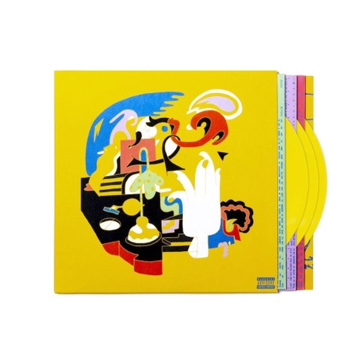 Mac Miller – Faces – 3x LP Yellow Vinyl