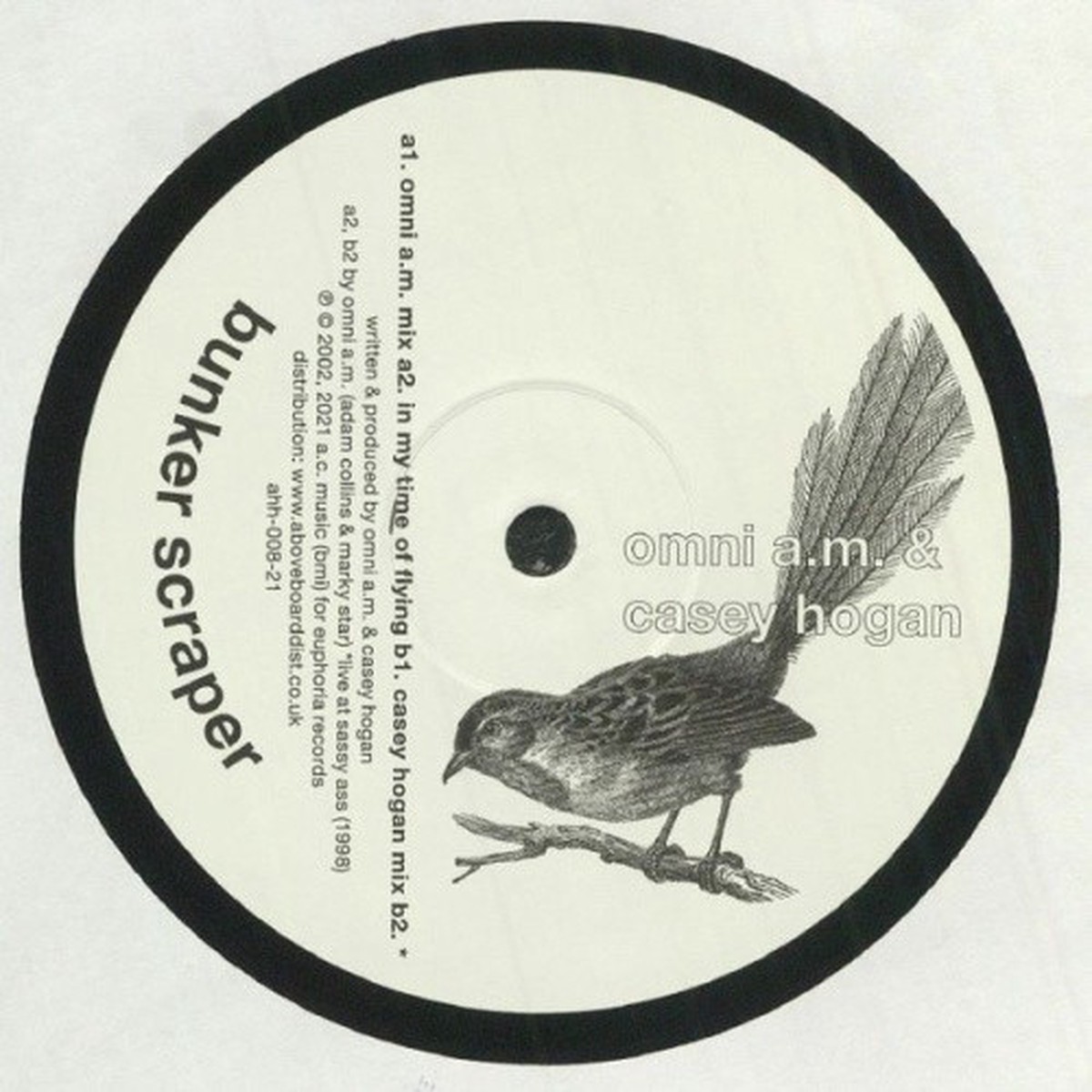 Omni A.M. & Casey Hogan – Bunker Scraper – 12″ Vinyl