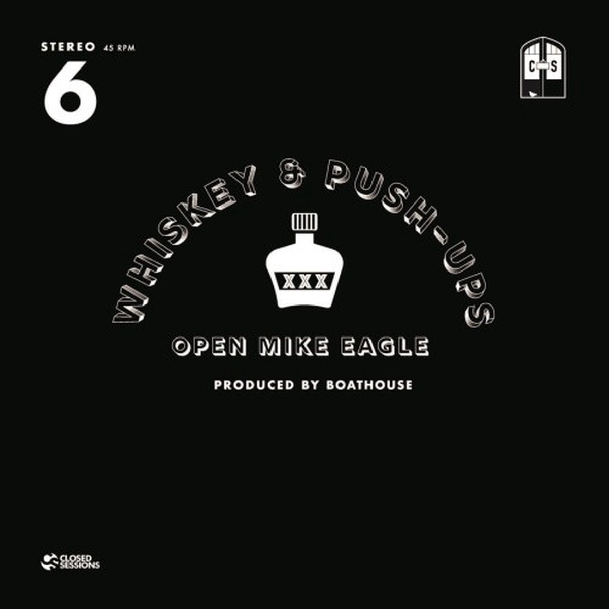 Open Mike Eagle – Whiskey & Push-Ups – 7″ Vinyl