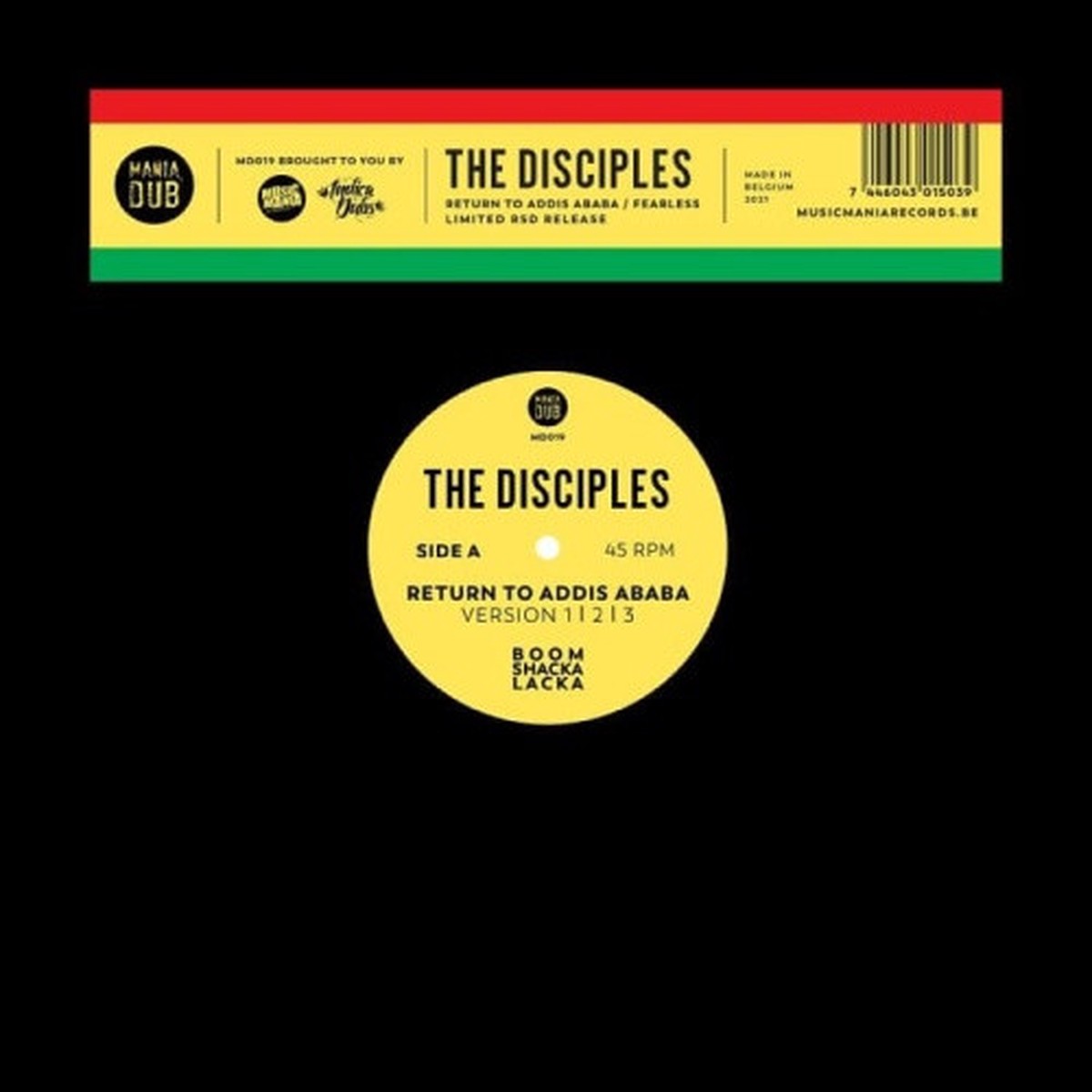 The Disciples – Return To Addis Ababa / Fearless – 12″ Vinyl
