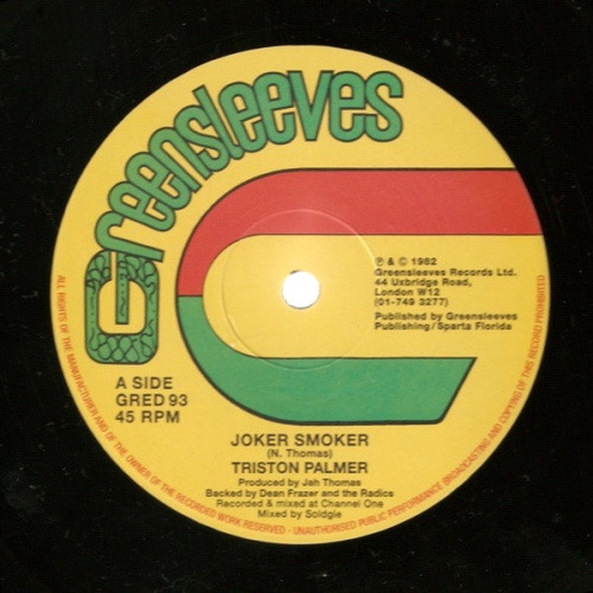 Triston Palma – Joker Smoker – 12″ Vinyl