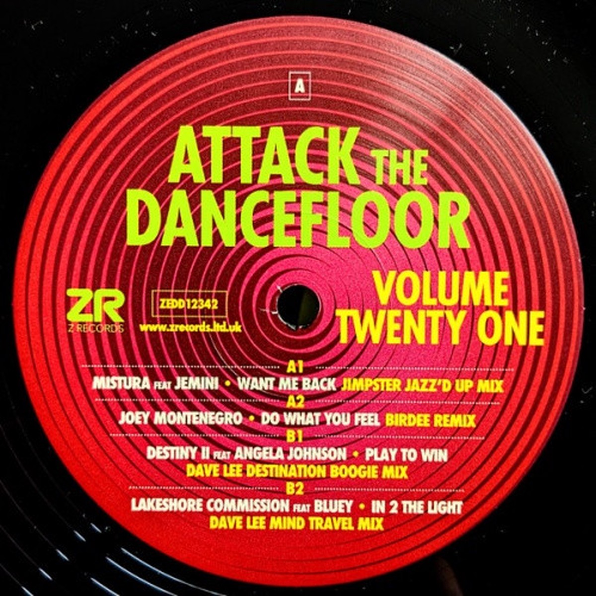 Various Artists – Attack The Dancefloor Vol. 21 – 12″ Vinyl