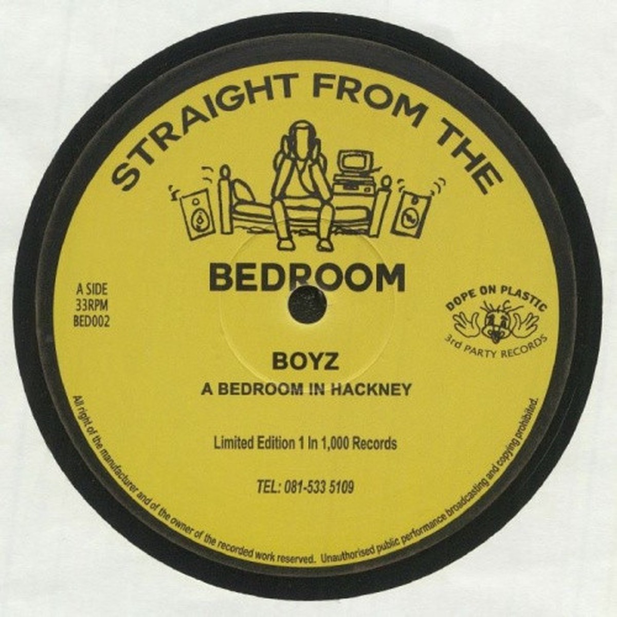 Various Artists – Straight From The Bedroom Vol. 2 – 12″ Vinyl