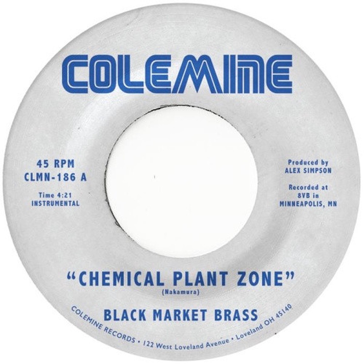 Black Market Brass – Chemical Plant Zone / Sagat Theme – 7″ Vinyl
