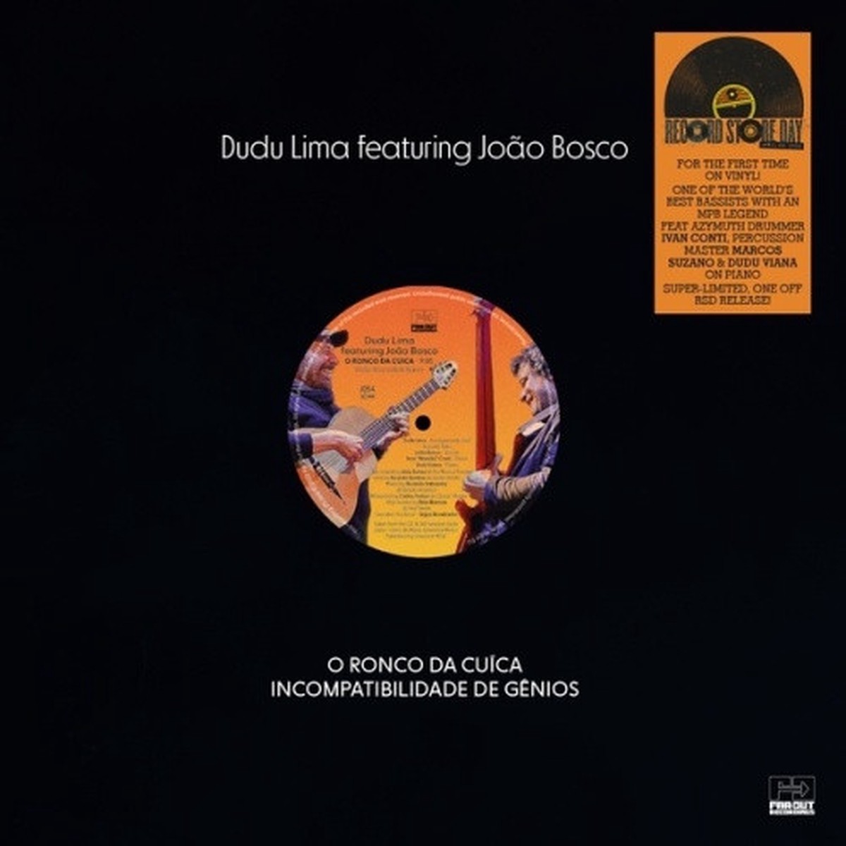 Dudu Lima / Joao Bosco – O Ronco Da Cuica – 12″ Vinyl