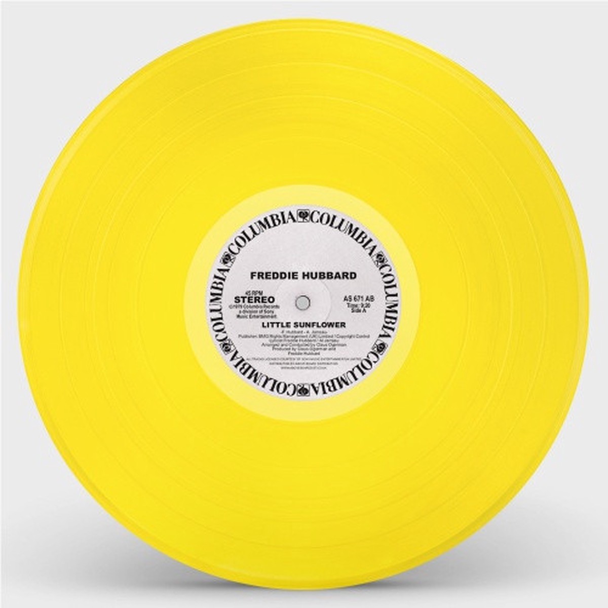 Freddie Hubbard – Little Sunflower – 12″ Colored Vinyl