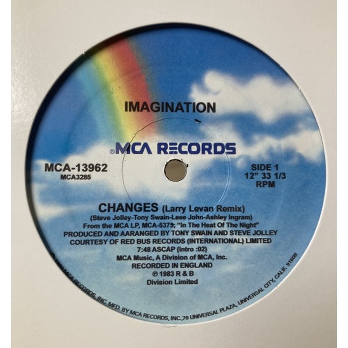 Imagination – Changes (Larry Levan Remix) – 12″ Vinyl