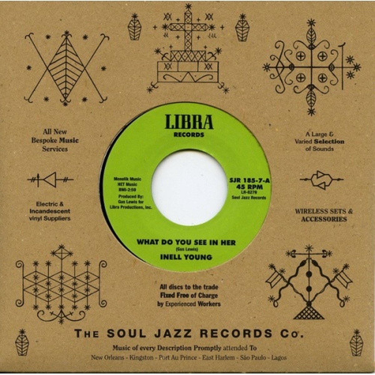 Inell Young – What Do You See In Her – 7″ Vinyl