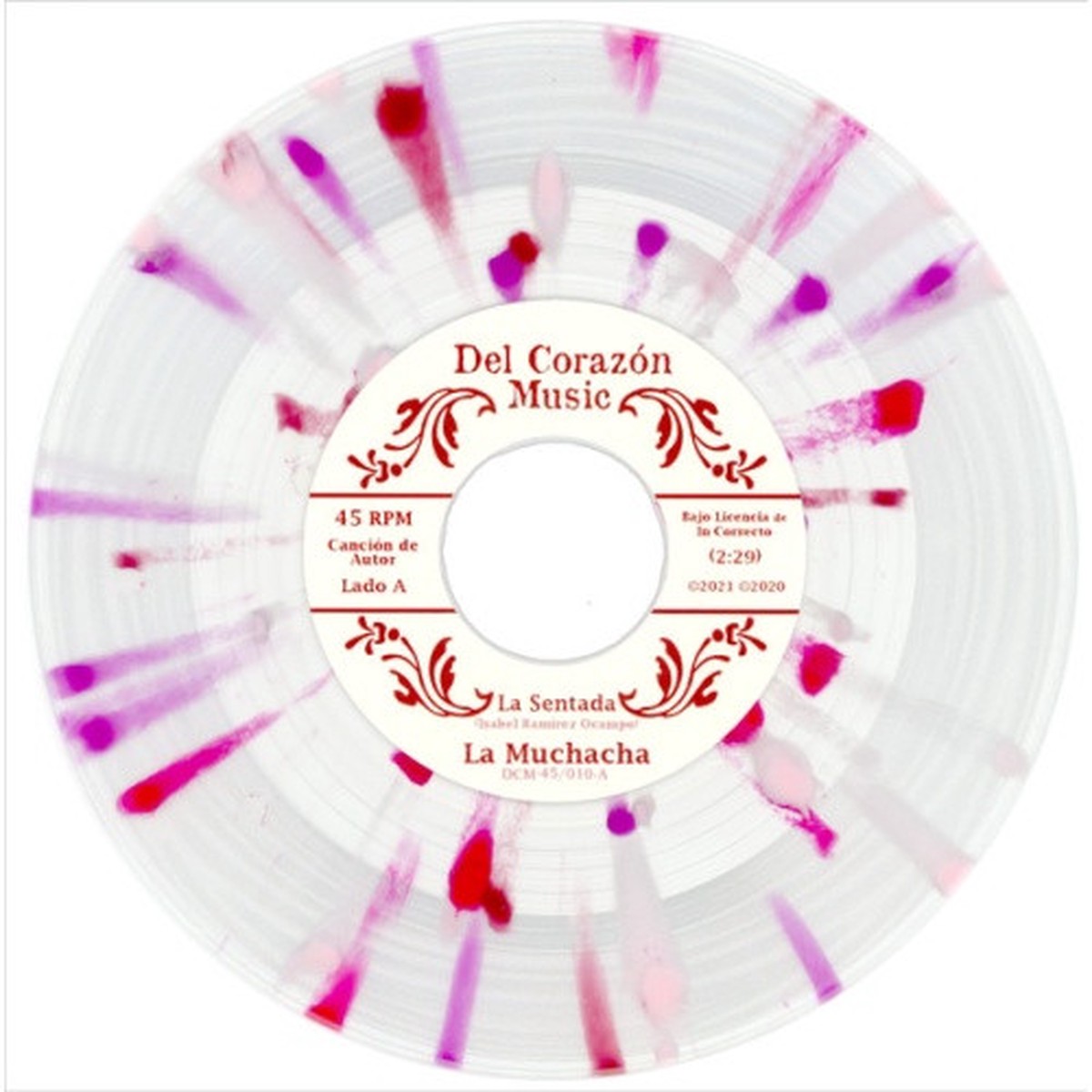La Muchacha – La Sentada / Ranchera Mariguanera – 7″ Colored Vinyl