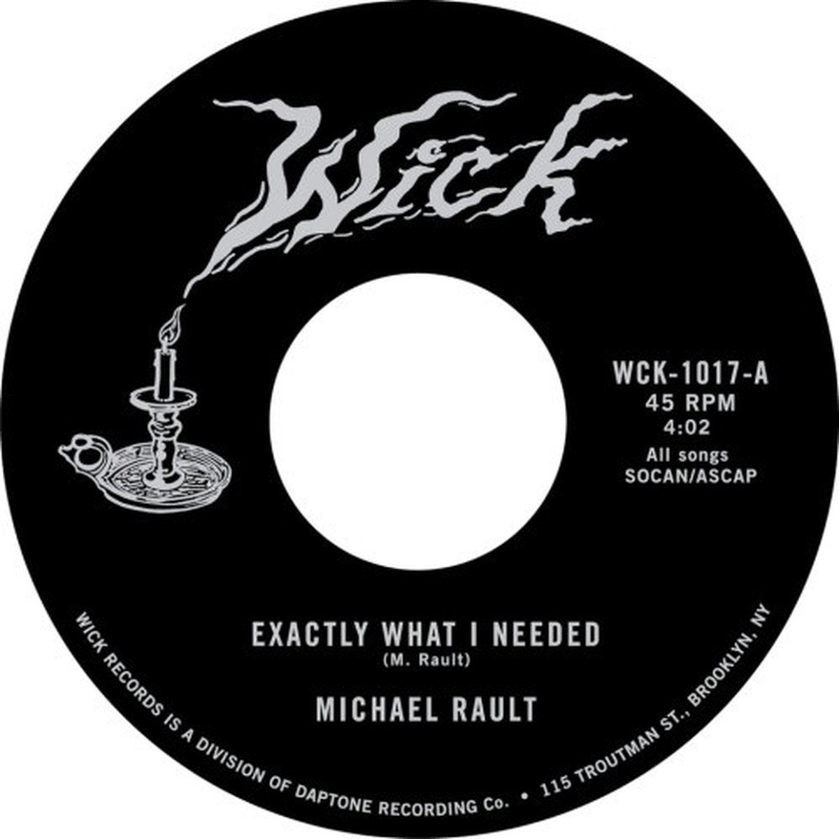 Michael Rault – Exactly What I Needed – 7″ Vinyl