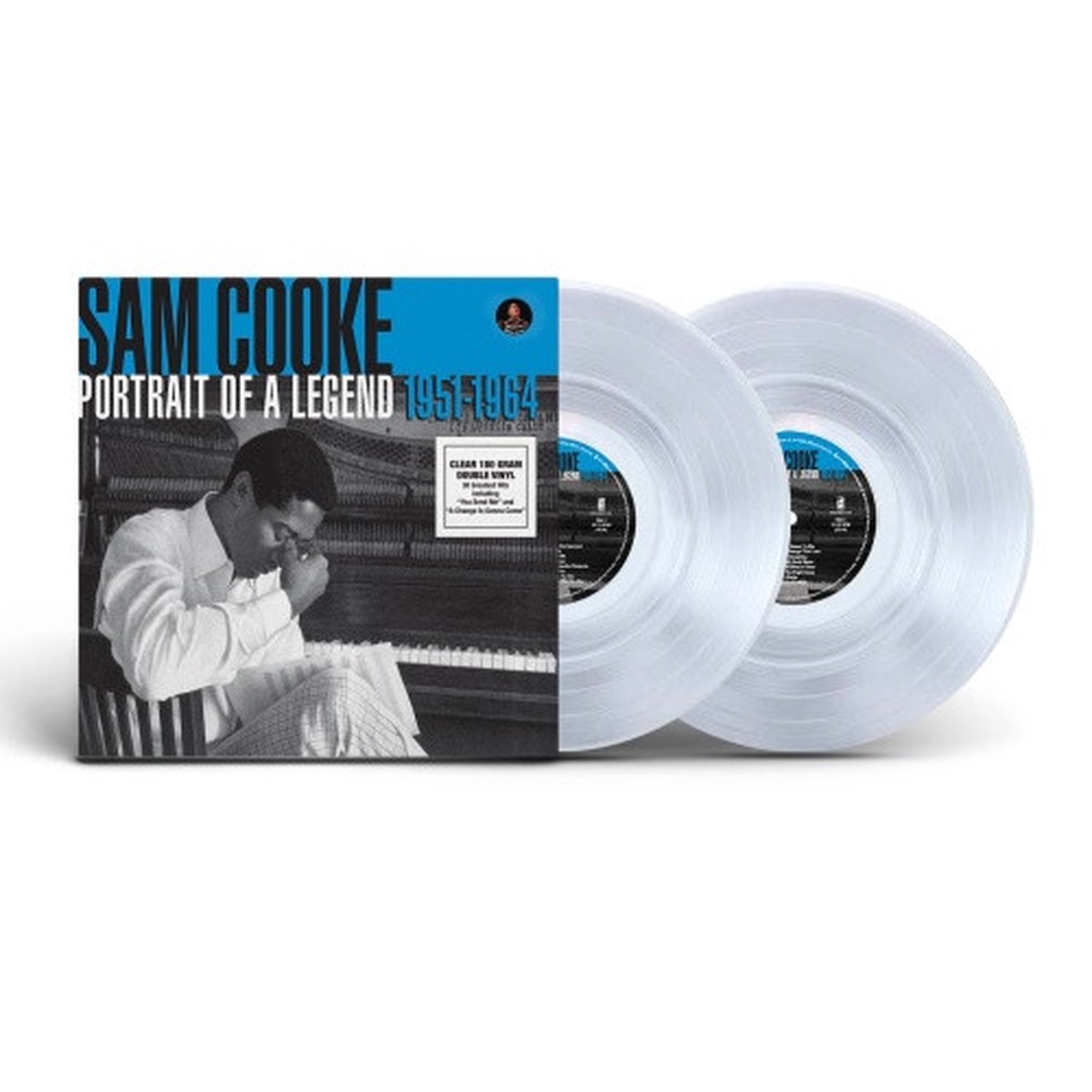 Sam Cooke – Portrait Of A Legend – 2x LP Clear Vinyl
