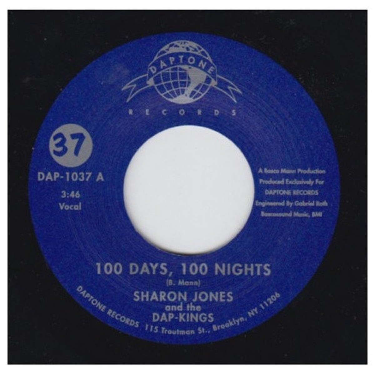 Sharon Jones – 100 Days, 100 Nights – 7″ Vinyl