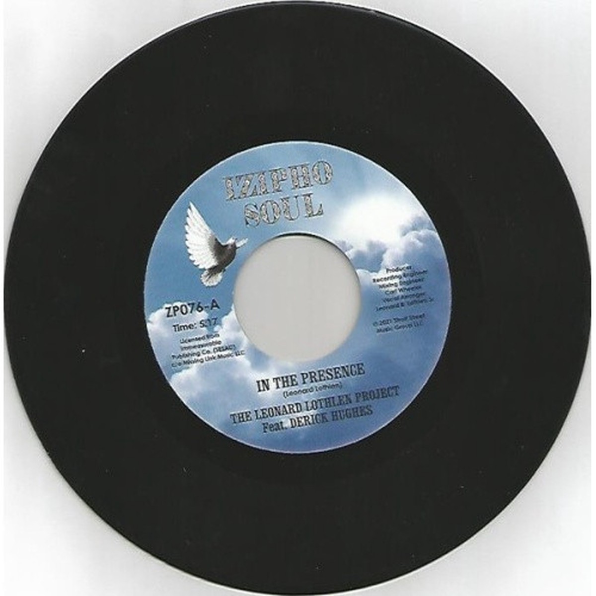 The Leonard Lothlen Project / The Gospel Clouds – In The Presence / Let Us Pray – 7″ Vinyl