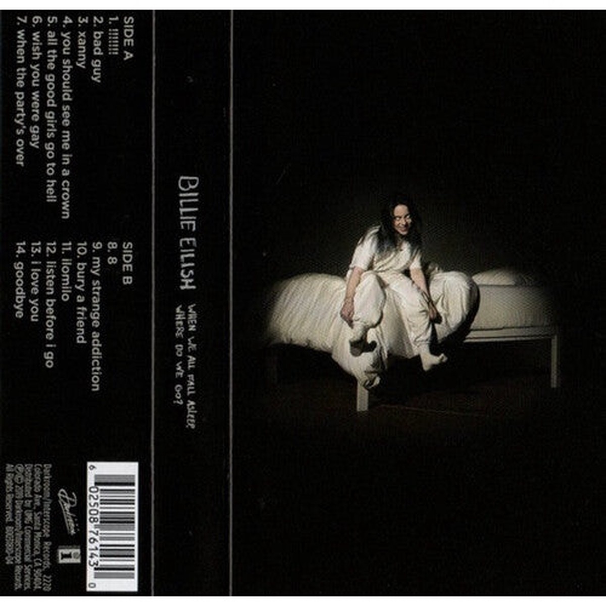 Billie Eilish – When We All Fall Asleep, Where Do We Go? – Red Cassette