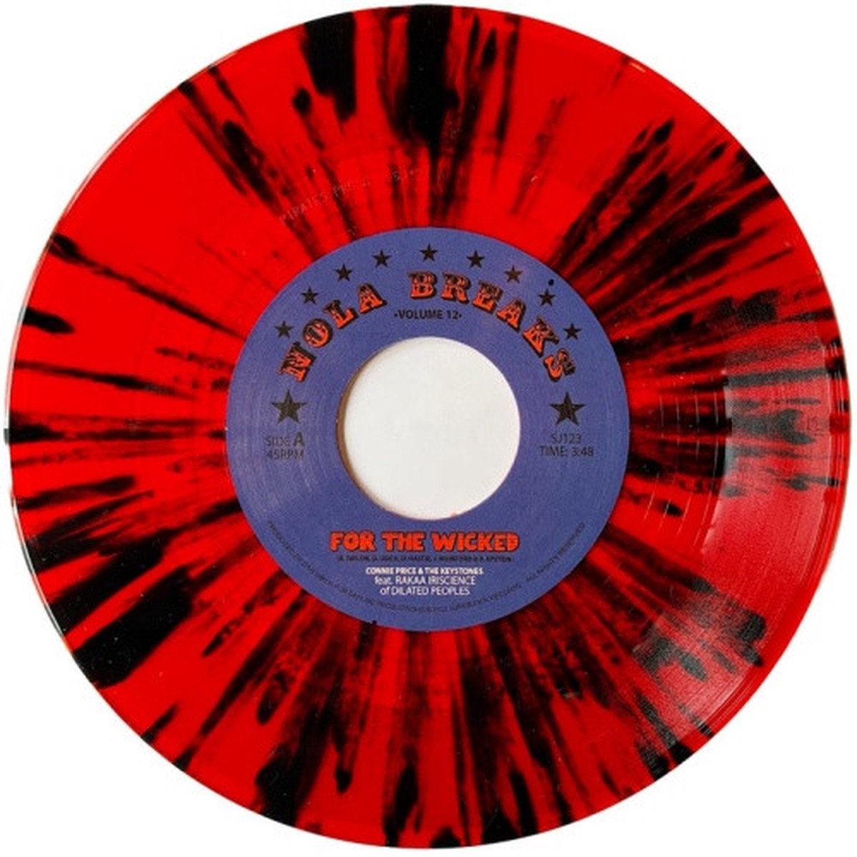 Connie Price & The Keystones / Rakaa Iriscience – For The Wicked – 7″ Colored Vinyl
