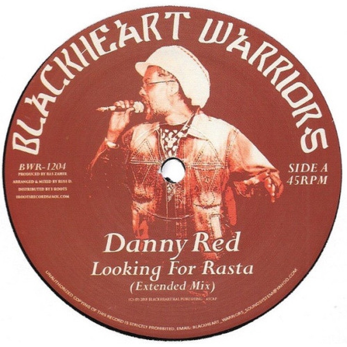 Danny Red / Russ D – Looking For Rasta – 12″ Vinyl