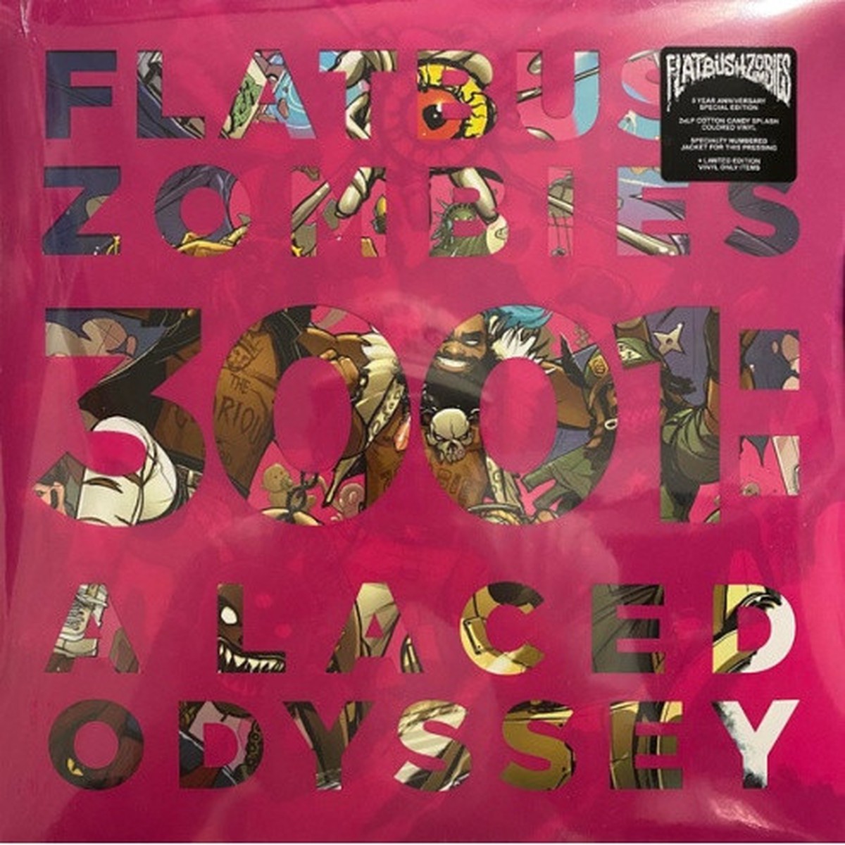 Flatbush Zombies – 3001: A Laced Odyssey – 2x LP Colored Vinyl