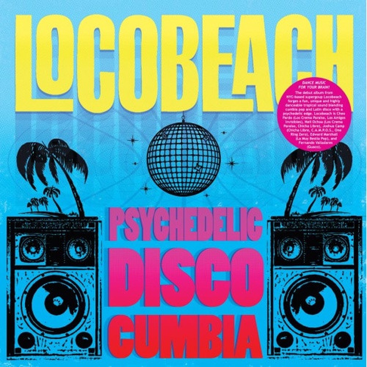 Locobeach – Psychedelic Disco Cumbia – LP Vinyl