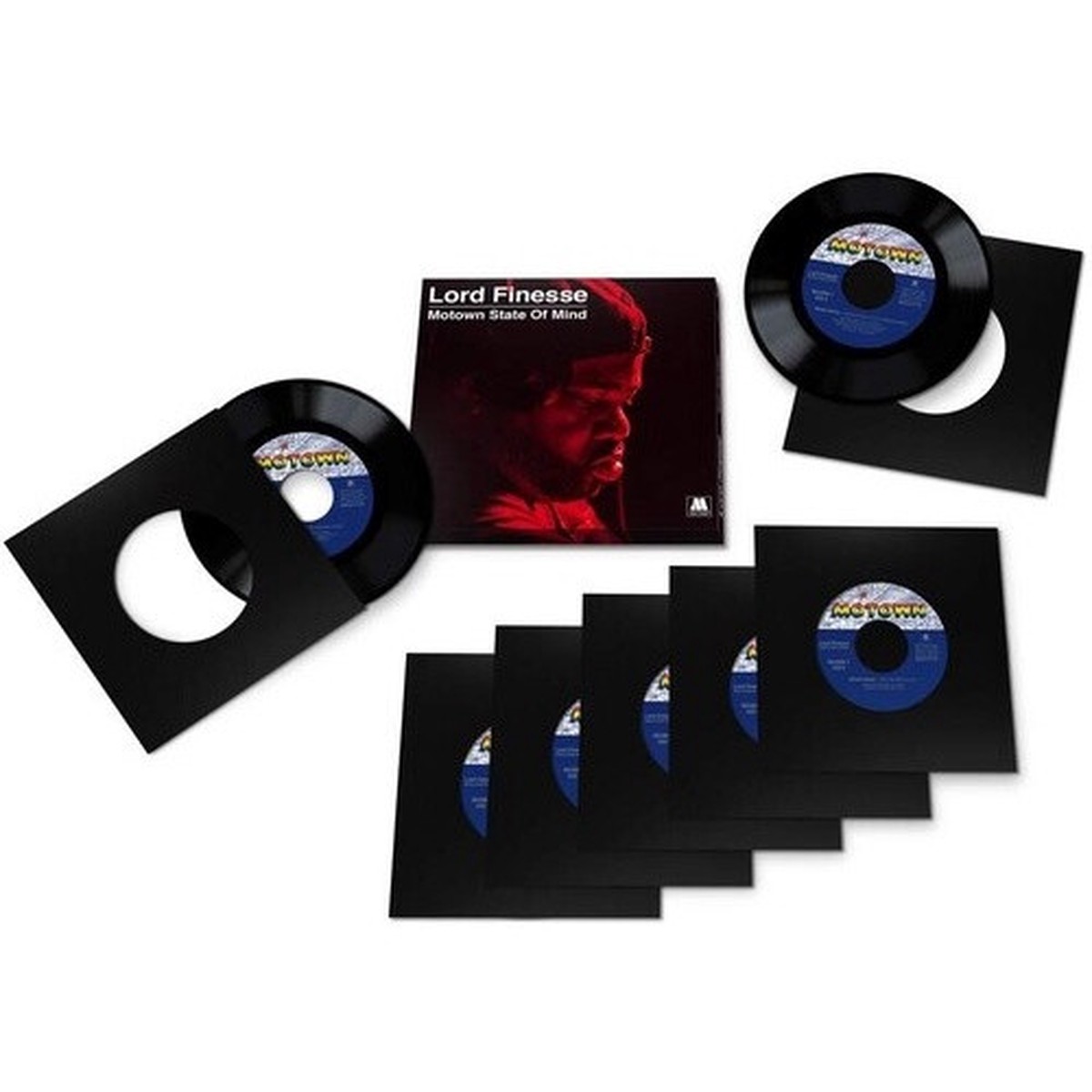 Lord Finesse – Motown State Of Mind – 7x 7″ Vinyl Box Set