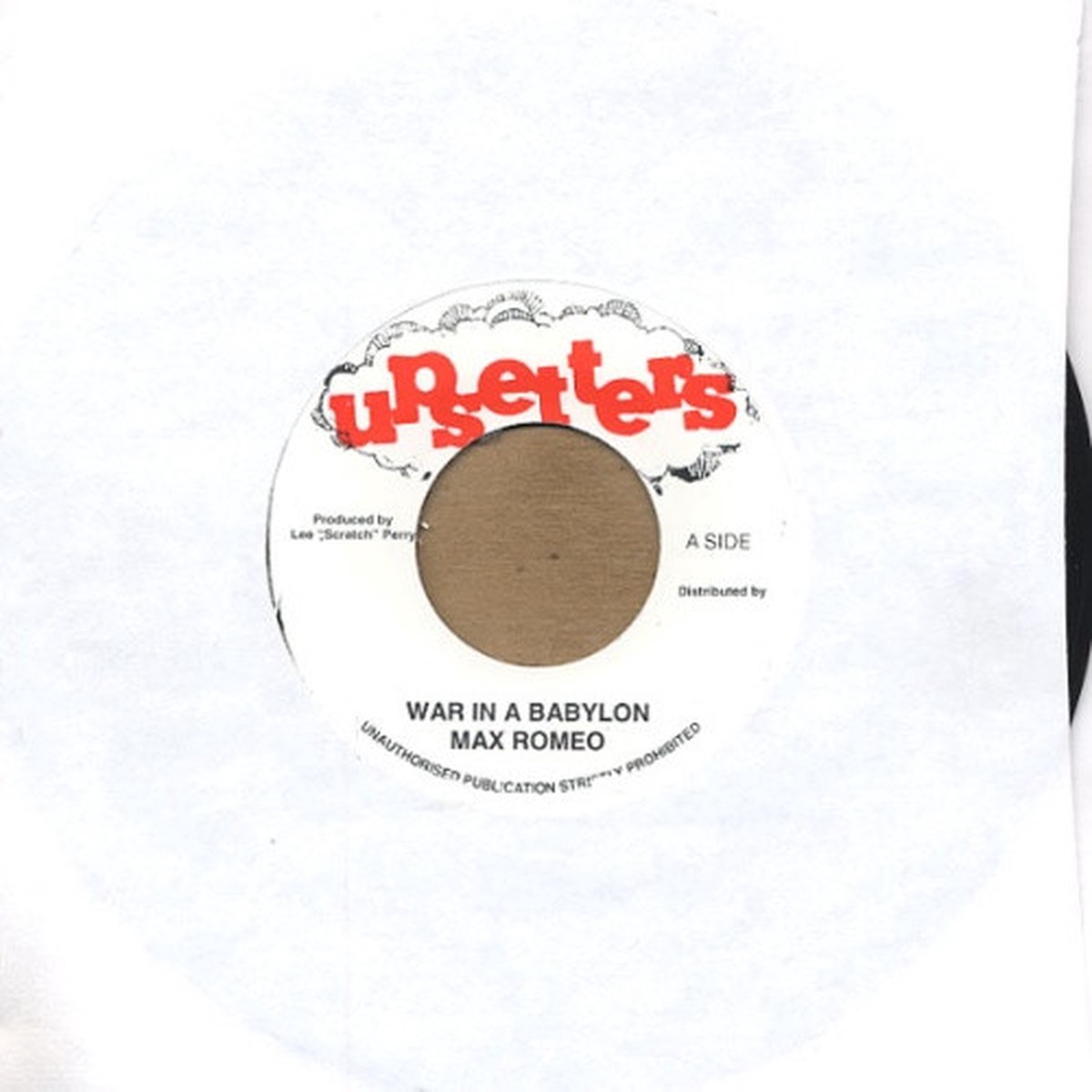 Max Romeo – War In A Babylon – 7″ Vinyl