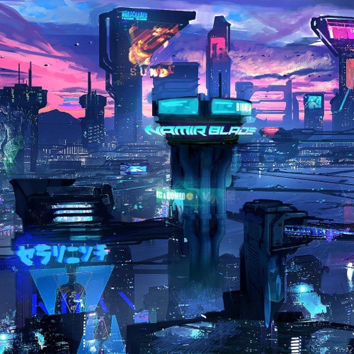 Namir Blade – Metropolis – LP Pink Vinyl