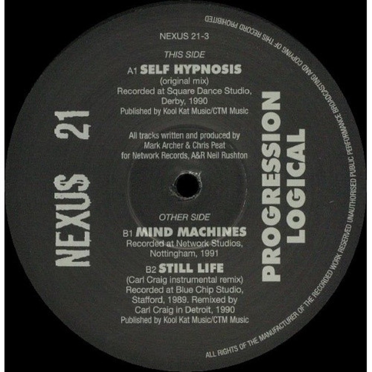 Nexus 21 – Progression Logical – 12″ Vinyl