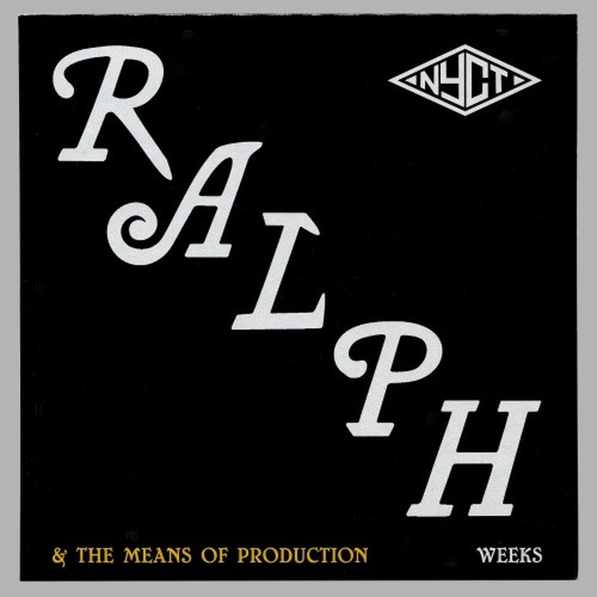Ralph Weeks & The Means Of Production – Nobody Loves Me (Like You Do) – 7″ Vinyl
