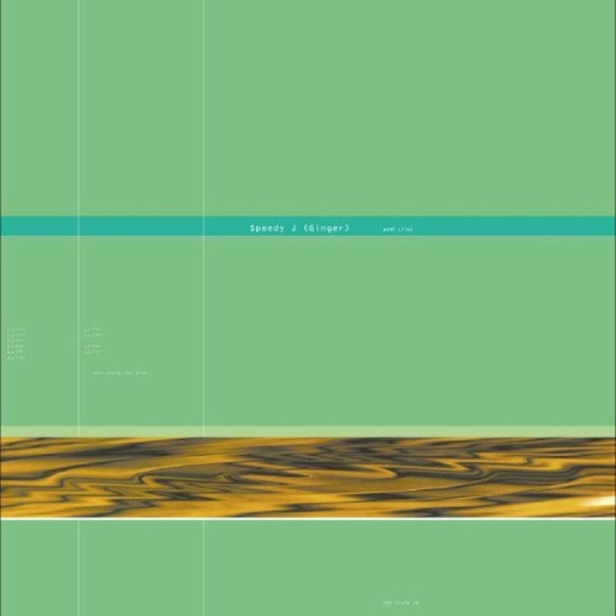 Speedy J – Ginger – 2x LP Vinyl