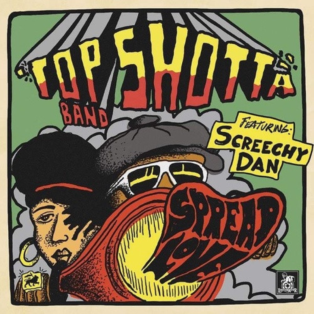 Top Shotta Band feat Screechy Dan – Spread Love – LP Vinyl