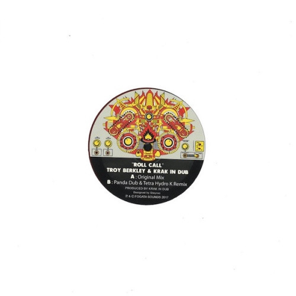 Troy Berkley & Krak In Dub – Roll Call – 10″ Vinyl