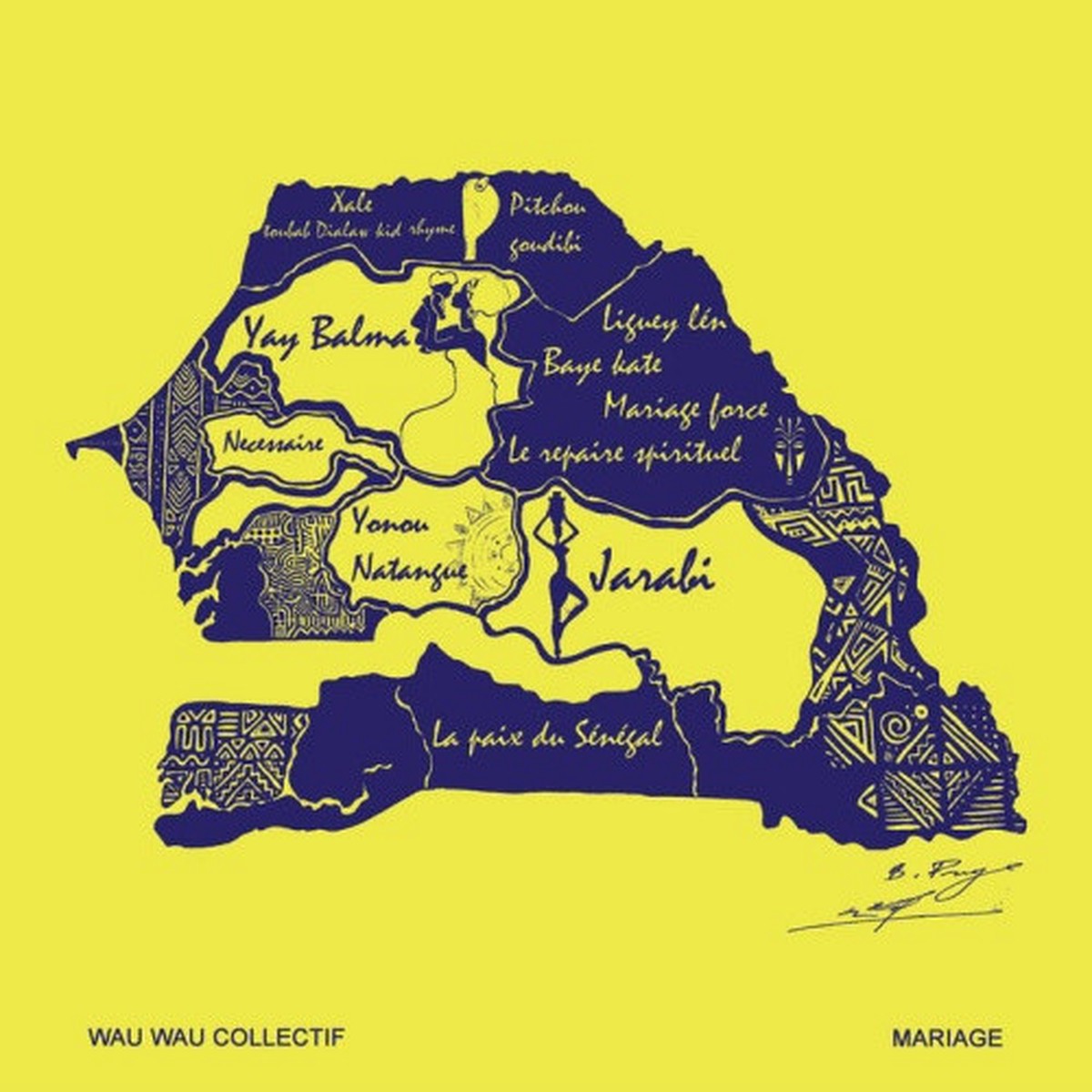 Wau Wau Collectif – Mariage – LP Vinyl