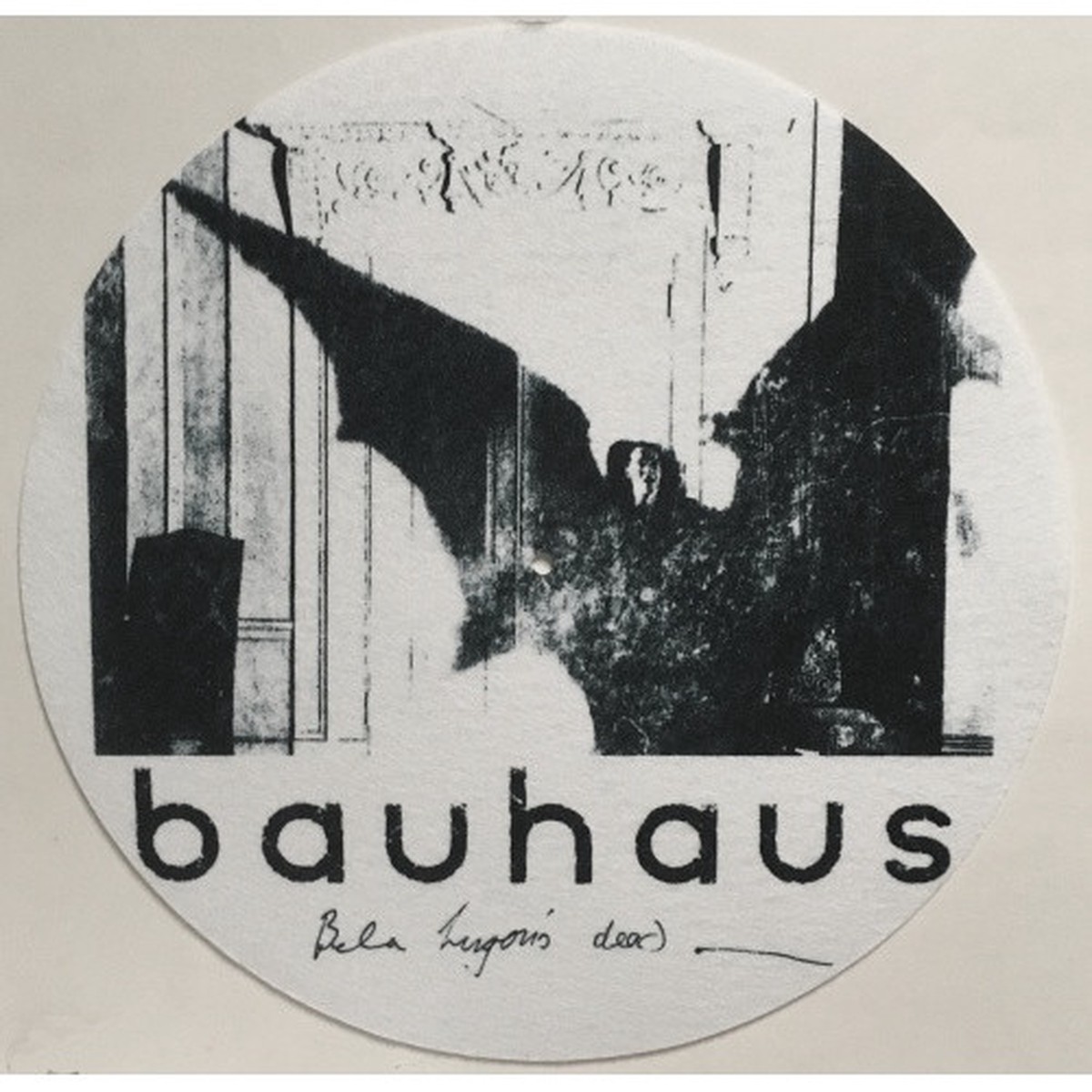 Bauhaus – Bela Lugosi’s Dead (white) – Single Slipmat
