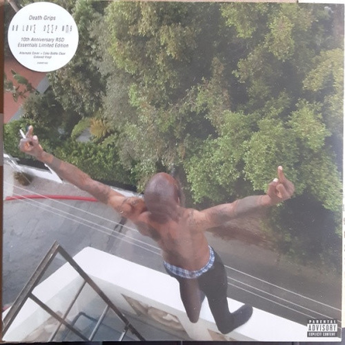 Death Grips – No Love Deep Web – LP Clear Vinyl