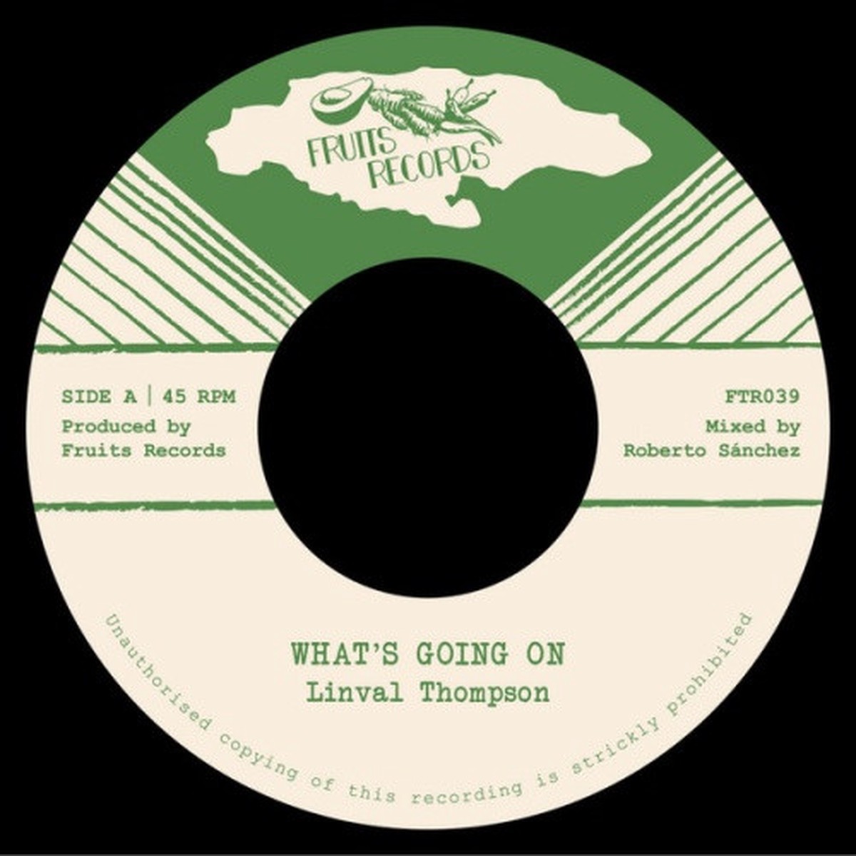 Lindval Thompson / The 18th Parallel – What’s Going On – 7″ Vinyl