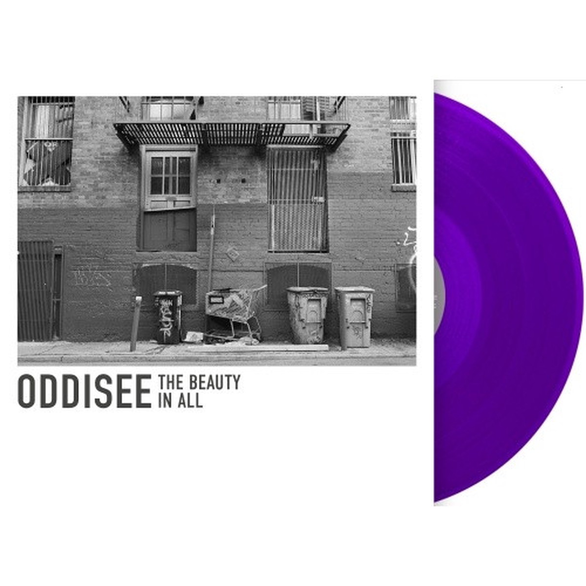 Oddisee – The Beauty In All – LP Purple Vinyl