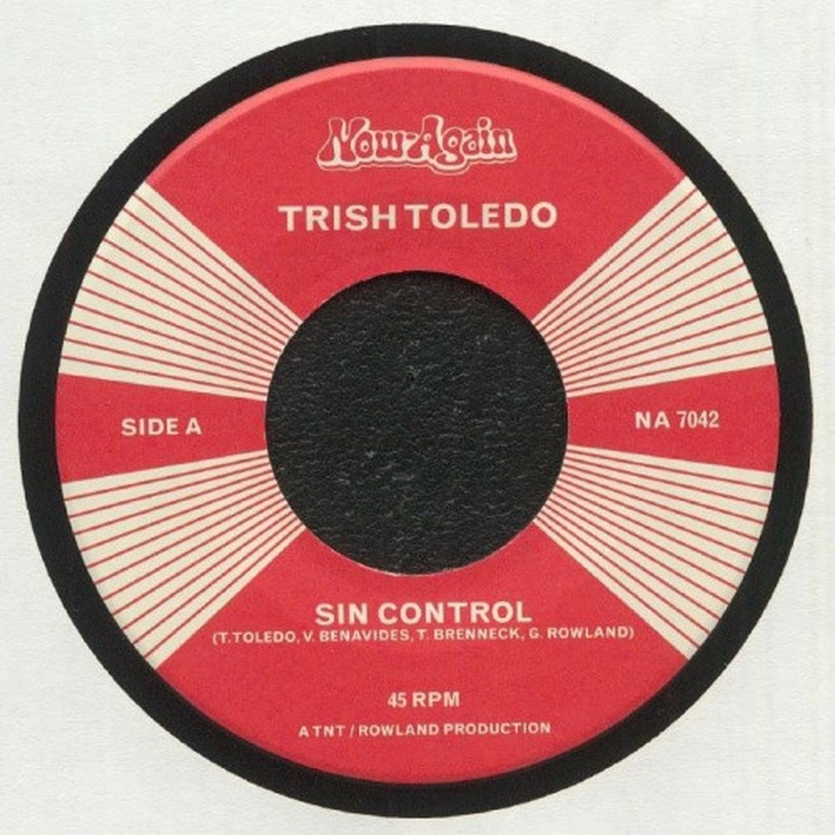 Trish Toledo – Sin Control – 7″ Vinyl
