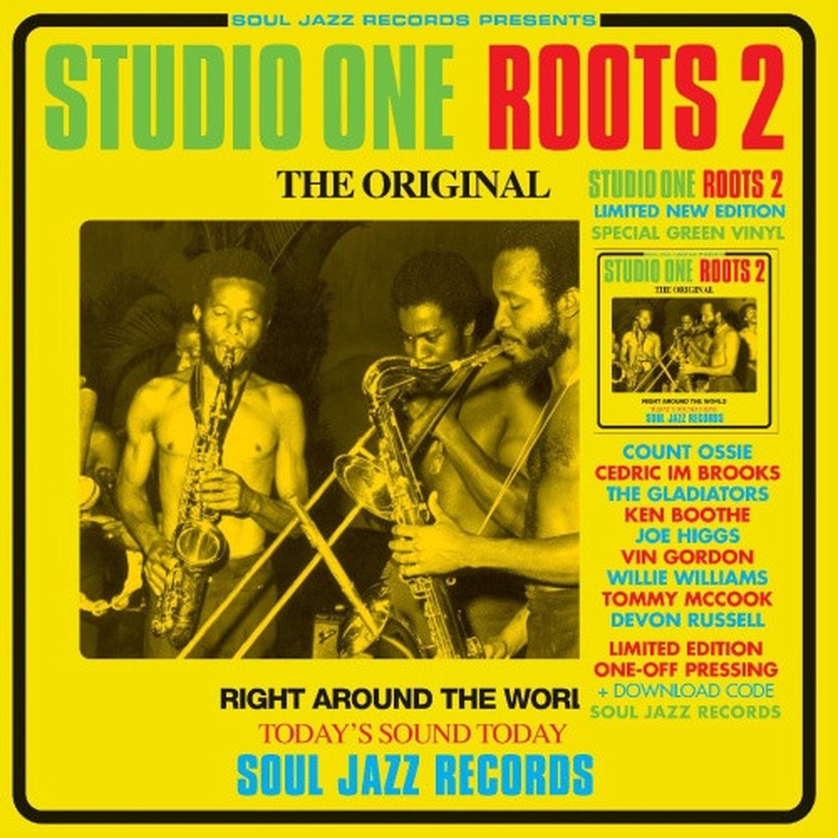 Various Artists – Studio One Roots 2 – 2x LP Colored Vinyl