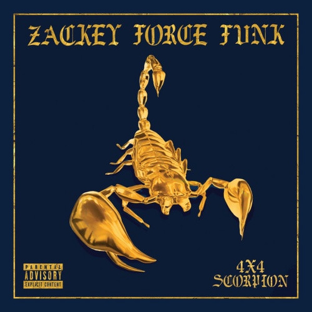 Zackey Force Funk – 4×4 Scorpion – LP Vinyl