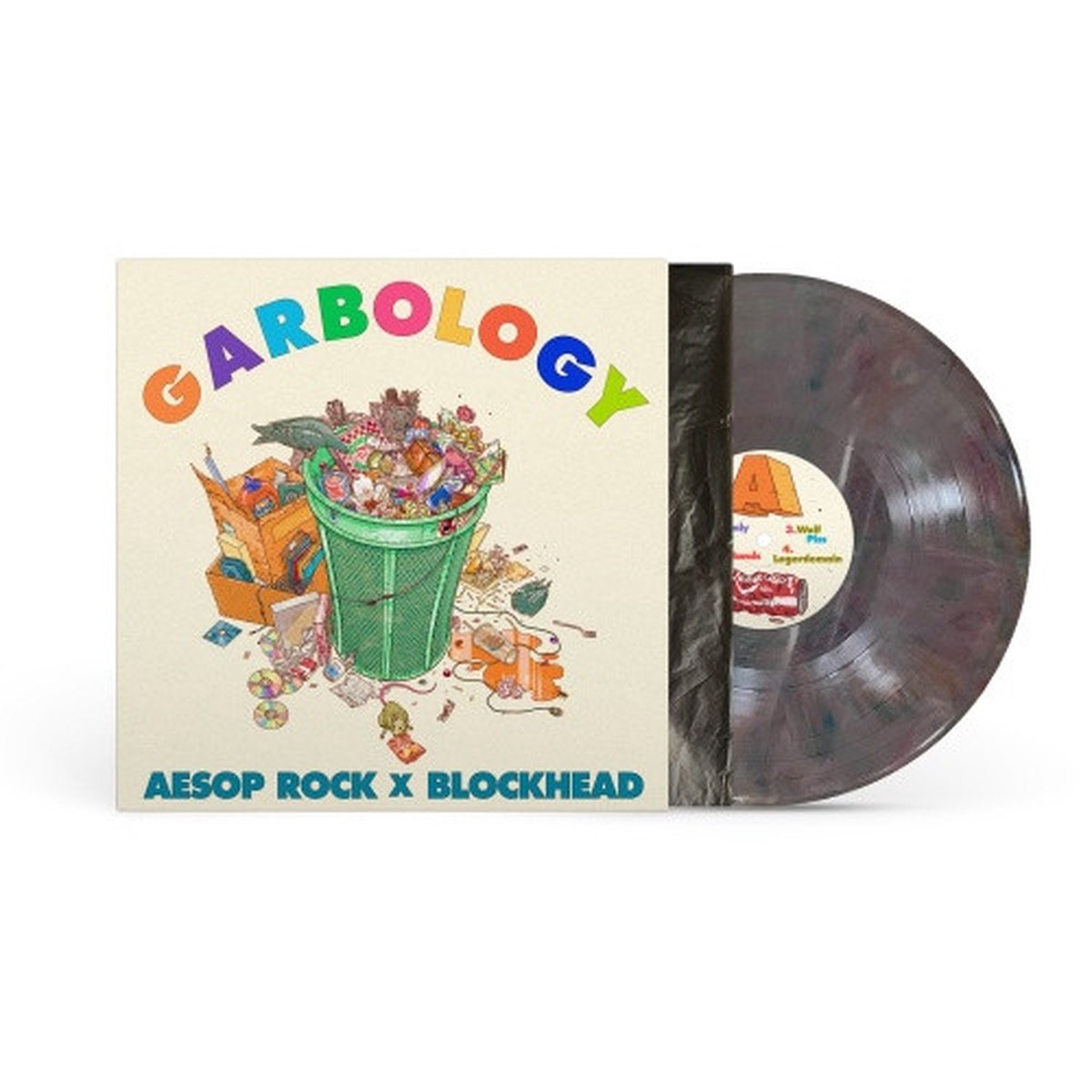 Aesop Rock x Blockhead – Garbology – 2x LP Colored Vinyl