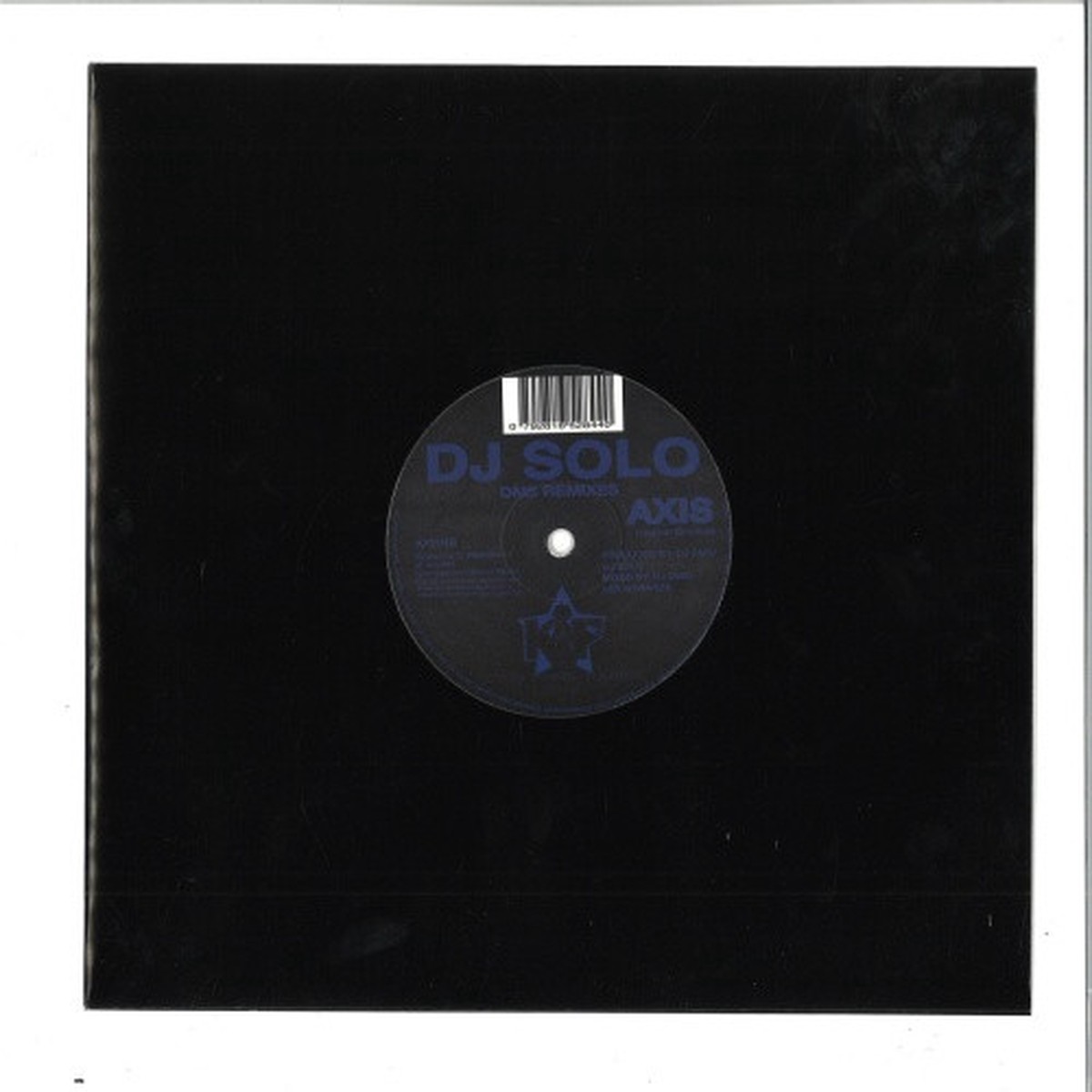 DJ Solo – Darkage / Axis (Original DMS Remixes) – 10″ Vinyl